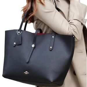 Coach Leather Market Tote